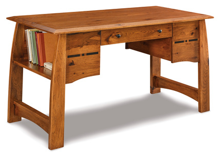 FVD-2654-BC Writers Desk W/Finished Backside