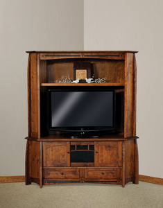 FVE-053-BC 3 Door, 2 Drawer, 2 Pc. Corner Hutch