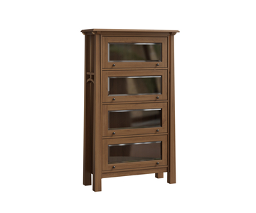 FVBR-4DR-A 4 Door Barrister Bookcase