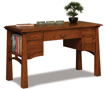 FVD-2654-A Writers Desk W/Finished Backside