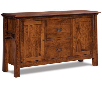 FVLC-063-A 2 Drawer, 2 Door Lateral File Credenza