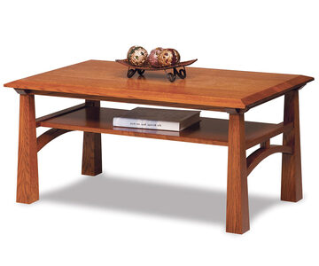 FVCT-A Open Coffee Table W/Shelf