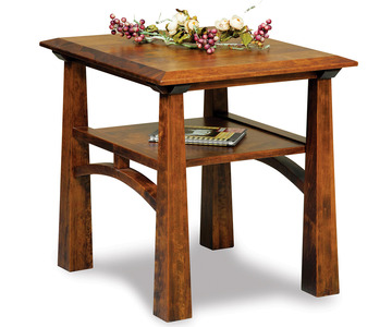 FVET-A Open End Table W/Shelf