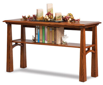 FVST-A Open Sofa Table W/Shelf