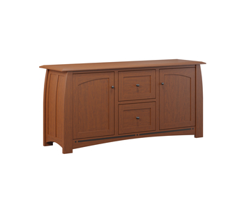 FVLC-063-BC 2 Drawer, 2 Door Lateral File Credenza