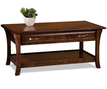 FVCT-EN Open Coffee Table W/Drawer