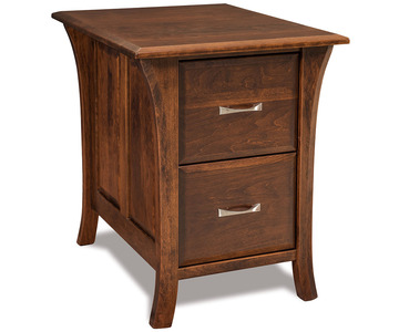 FVF-2DWR-EN 2 Drawer File Cabinet W/Unfinished Backside