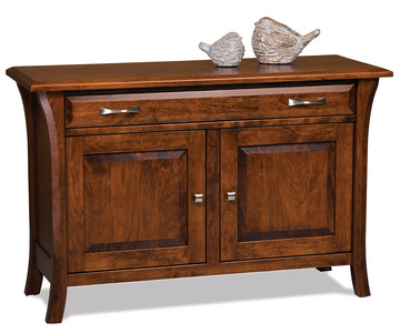 FVST-EN-EN Enclosed Sofa Table W/Drawer, Doors & Shelf