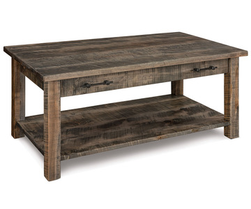 FVCT-HT Open Coffee Table W/Drawer & Shelf