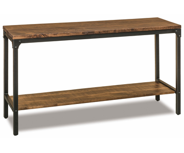 FVST-S/W-HT Steel/Wood Sofa Table W/Shelf