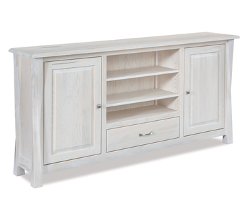 FVE-26-LA Arc 2 Door, 1 Drawer Media Stand