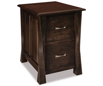 FVF-2DWR-LA Arc 2 Drawer File Cabinet W/Unfinished Backside