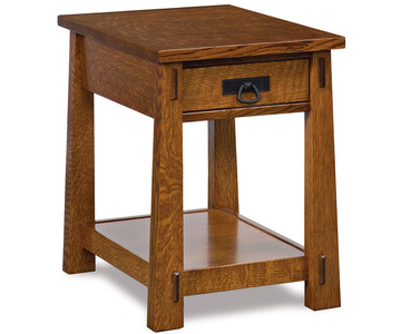 FVET-MD Open End Table W/Drawer