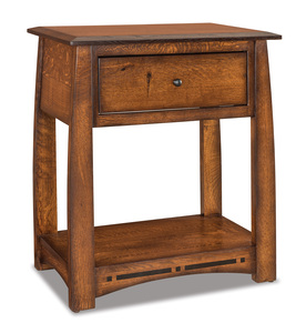 JRBC-019-3 1 Drawer Nightstand With Opening