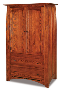 JRBC-041 Armoire; 2 Drawer, 2 Door