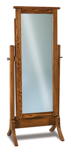 JRF-056-3 Beveled Cheval Mirror