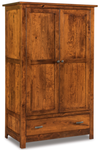 JRF-050 Wardrobe Armoire; 1 Drawer, 2 Door