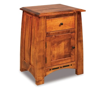 JRBC-022 1 Drawer, 1 Door Nightstand