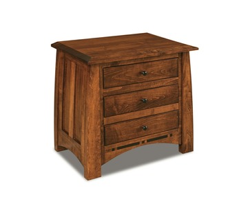 JRBC-025 3 Drawer Nightstand