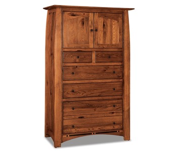 JRBC-039 Chest Armoire; 6 Drawer, 2 Door