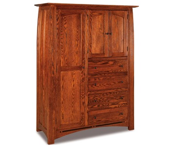 JRBC-052 Chifferobe; 4 Drawer, 3 Door