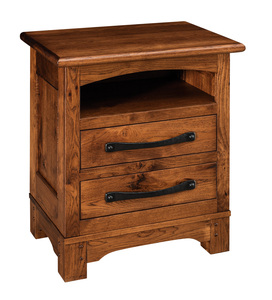 FHNS20 - Nightstand, 2 Drawer W/Opening