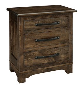 FHTNS - Nightstand, Tall, 3 Drawers
