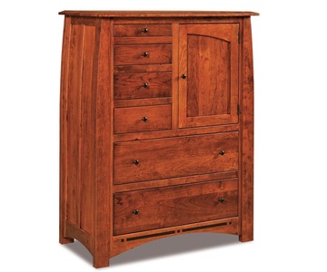 JRBC-062 Gentleman's Chest; 6 Drawer, 1 Door