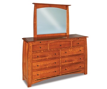 JRBC-067-1 9 Drawer Dresser W/ Jewelry Drawer