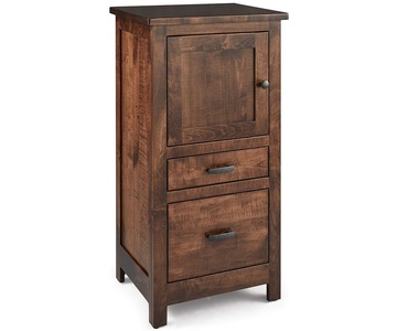 JRF-018 C-Pap Nightstand; 2 Drawer, 1 Door
