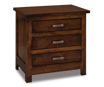 JRF-025 3 Drawer Nightstand