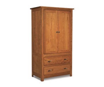 JRF-041 Armoire; 2 Drawer, 2 Door