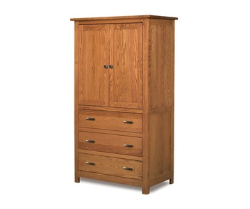 JRF-041-3 Armoire; 3 Drawer, 2 Door
