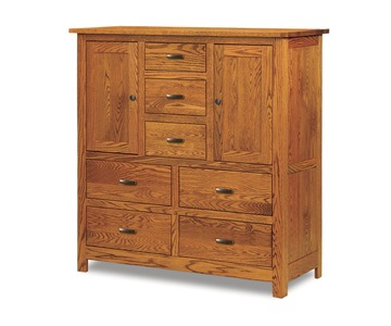 JRF-051 His & Hers Chest; 7 Drawer, 2 Door