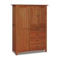 JRF-052 Chifferobe; 4 Drawer, 3 Door