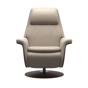 1356710 Sam w/ Wood Disc (Walnut only) Power Recliner - one size