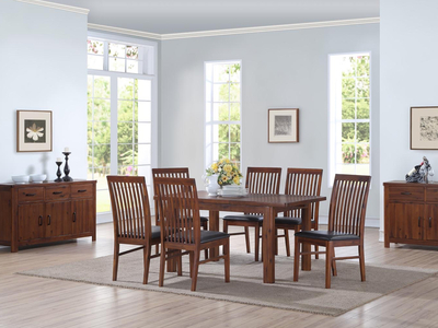 Acacia 165Cm Extension Dining Table