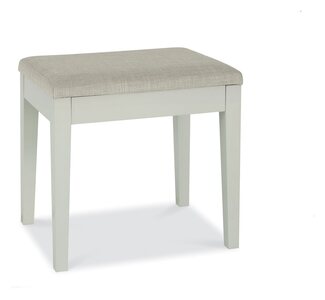 Stool - Pebble Grey Fabric