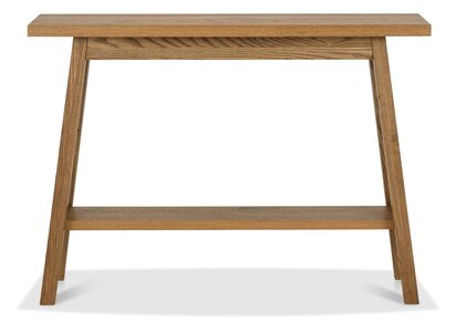 Console Table With Shelf