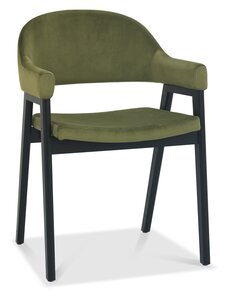 Upholstered Arm Chair - Cedar Velvet