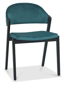 Upholstered Chair - Azure Velvet