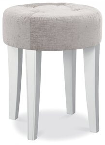 Stool - Grey Fabric