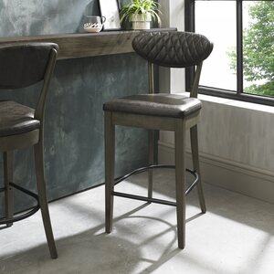 Upholstered Bar Stool - Old West Vintage