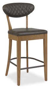 Upholstered Barstool - Old West Vintage