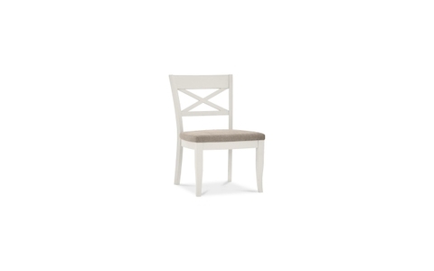 X Back Chair - Pebble Grey Fabric