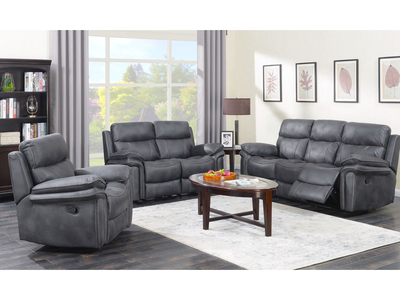 2 Seater Charcoal Grey