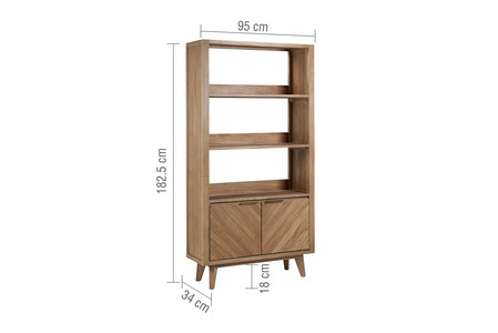 Willis & Gambier Sorrento SORBCELM Bookcase