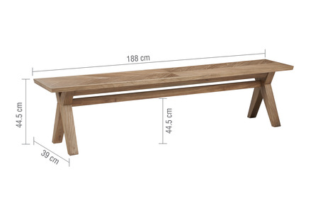 Willis & Gambier Sorrento SORDINBEELM Bench