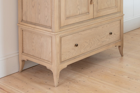 Willis & Gambier Toulon 2 Door 1 Drawer Wardrobe with Mirror
