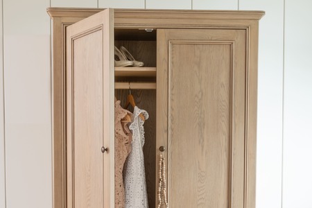 Willis & Gambier Toulon 2 Door 1 Drawer Wardrobe with Mirror